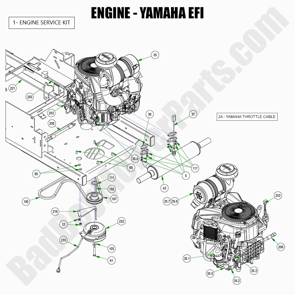 2022 Rogue - Engine - Yamaha EFI
